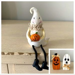 Lot of Halloween Tabletop Decor